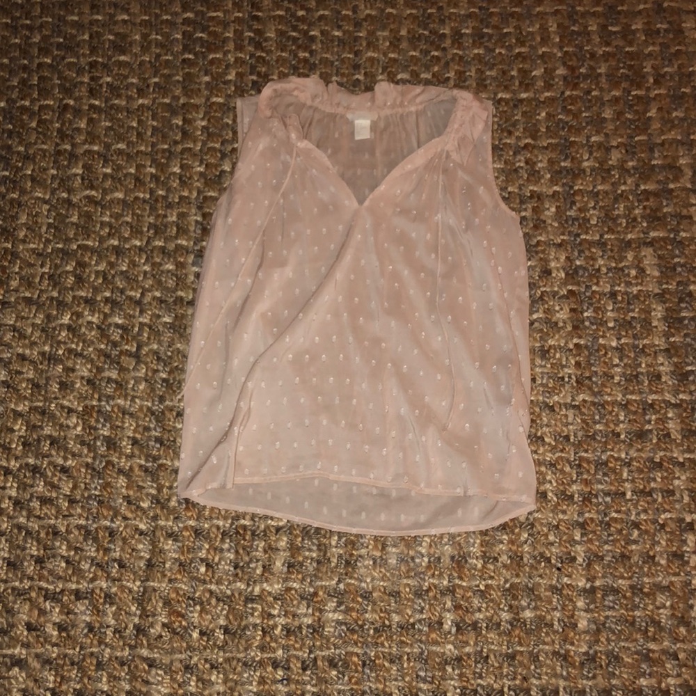 H&M blush blouse